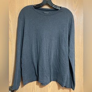 Banana Republic Charcoal Long Sleeve Tee